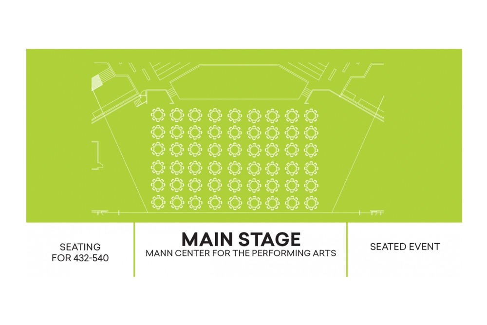 CAD Drawing for Main Stage