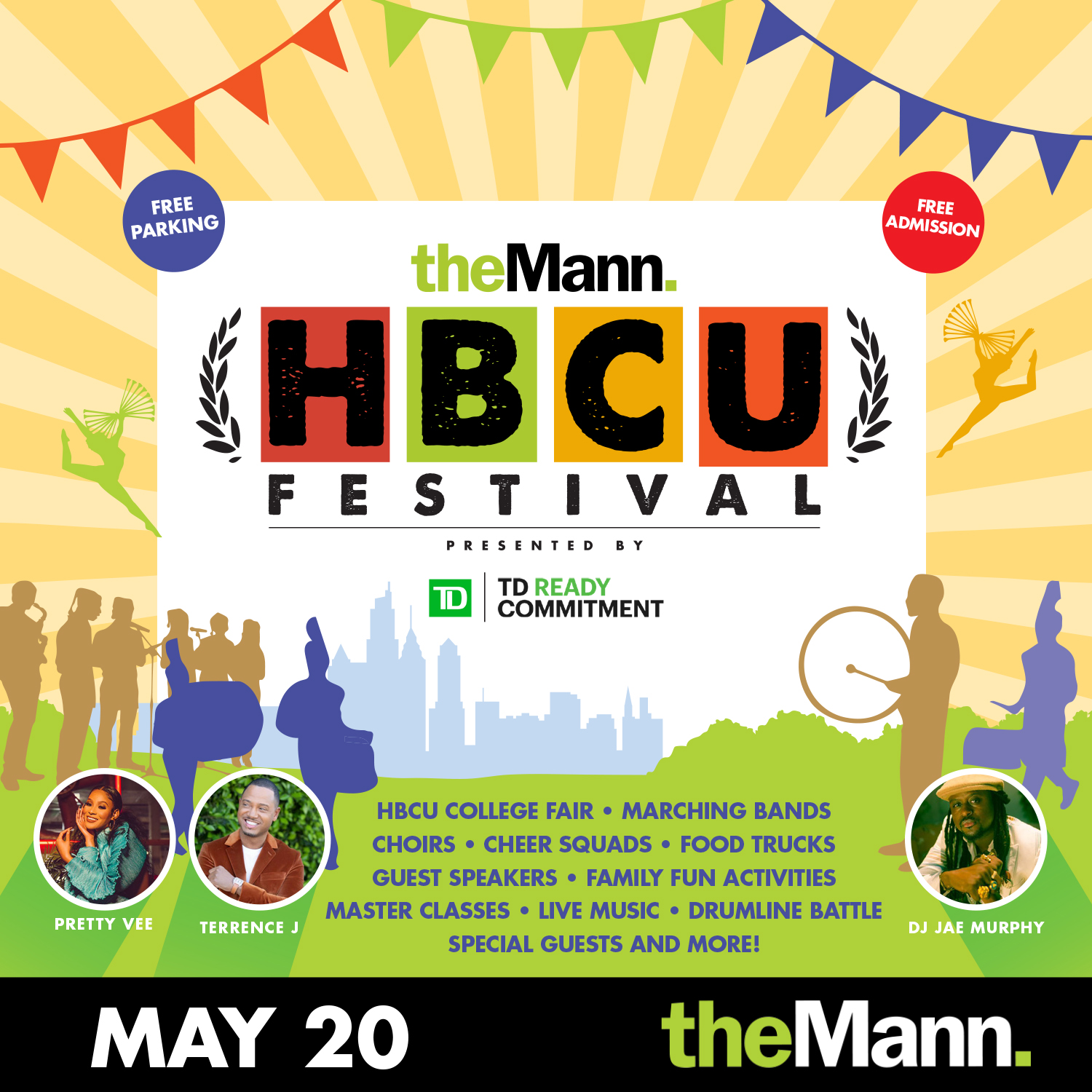 HBCU Festival Presented by TD Bank | the Mann.