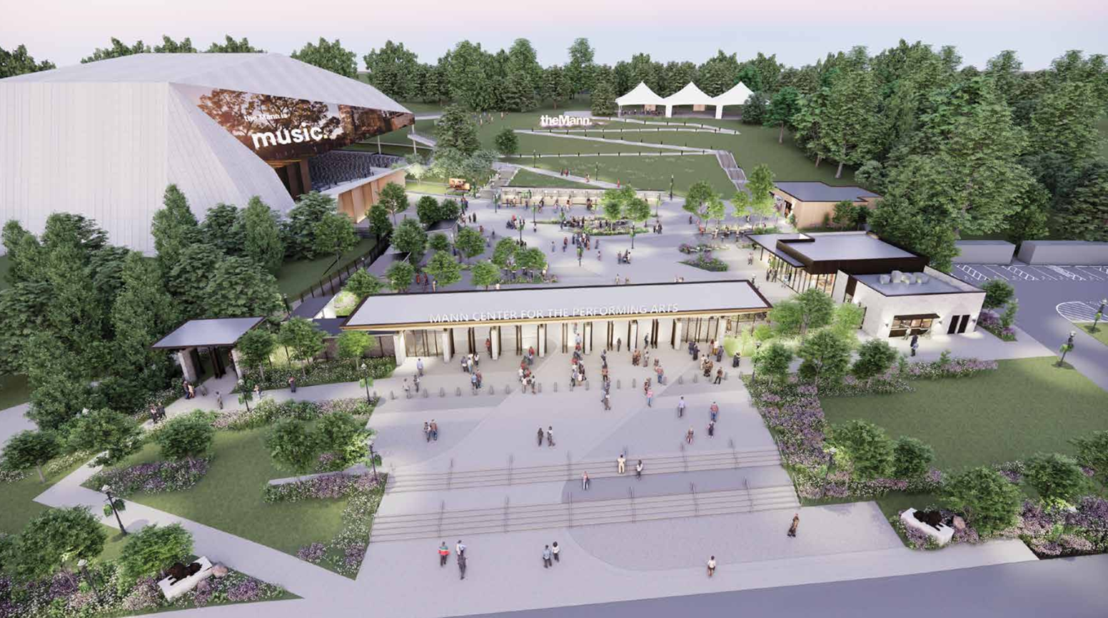 Plaza Rendering