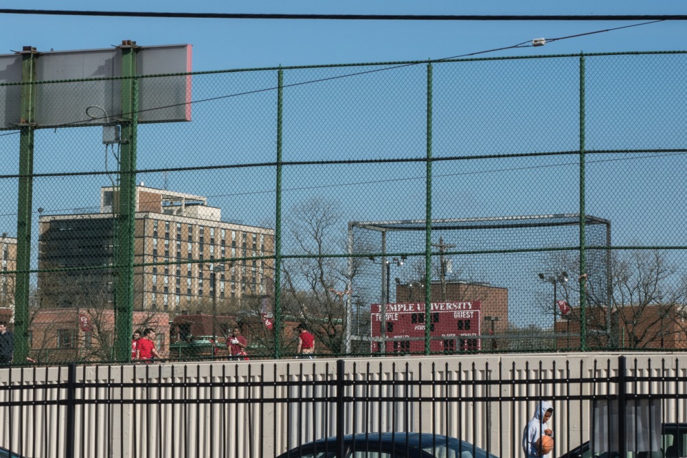 Bridget McKenna: Temple Field from Harver High School Playground