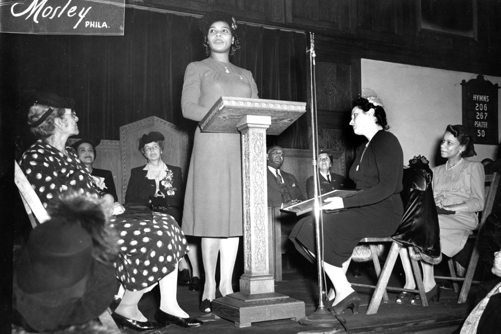 Marian Anderson Tindley Temple United Methodist Church 1943