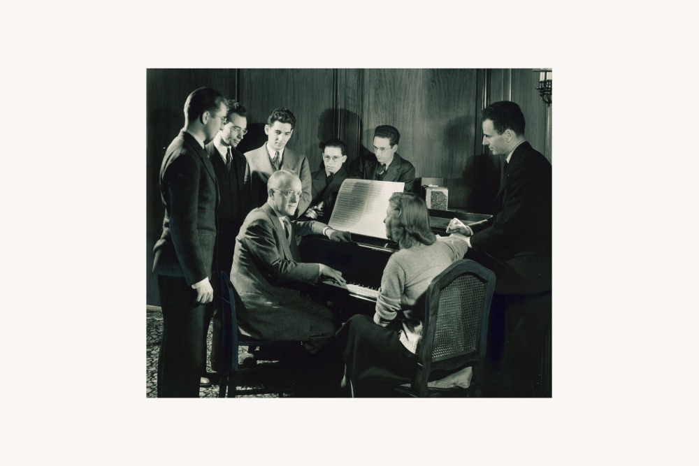 Leonard Bernstein at Curtis, 1941