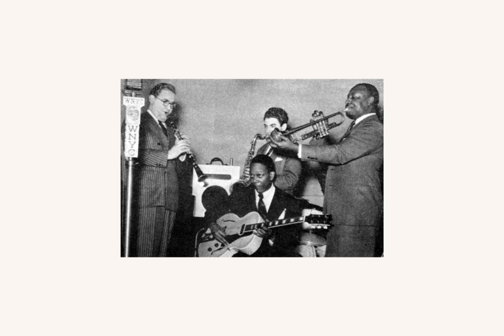Some members of a Benny Goodman small group in 1941.