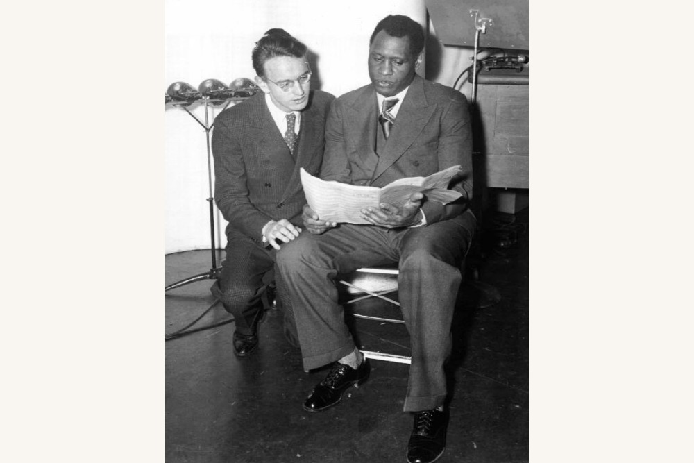 Paul Robeson and Earl Robinson,