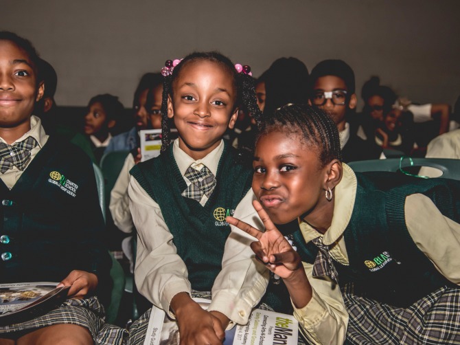 Photo of children in the Connecting Arts N Schools program