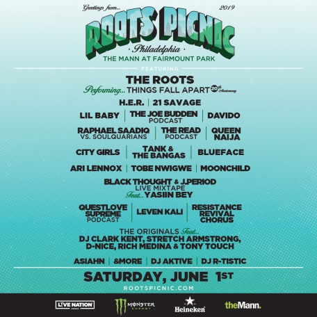 Roots Picnic Seating Chart
