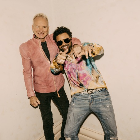 Sting & Shaggy Press Photo