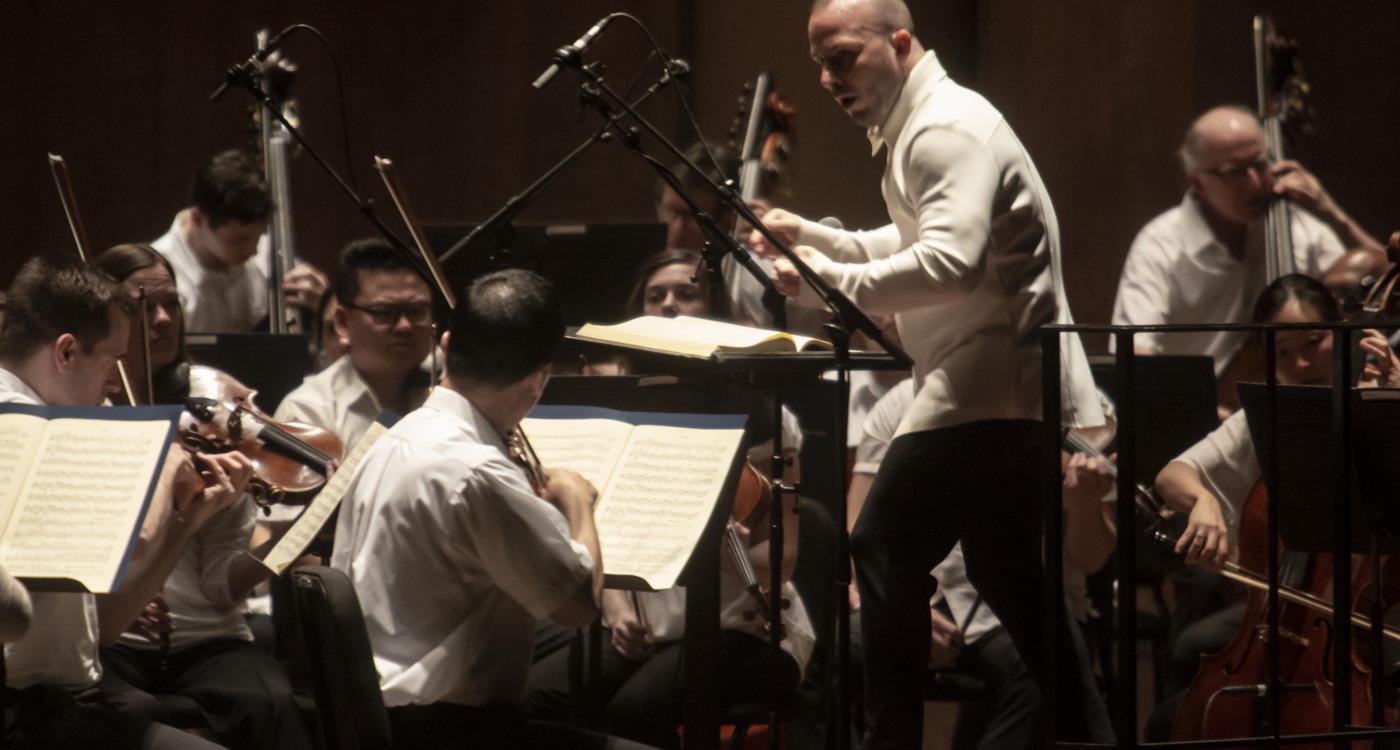 Yannick Nézet-Séguin conducting The Philadelphia Orchestra