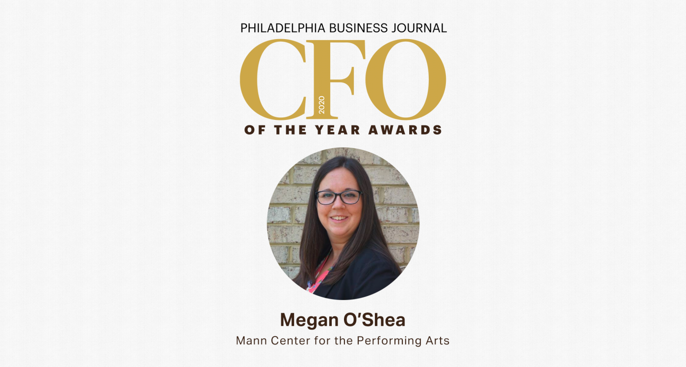 Megan O'Shea honored as Philadelphia Business Journal 2020 CFO Rising Star