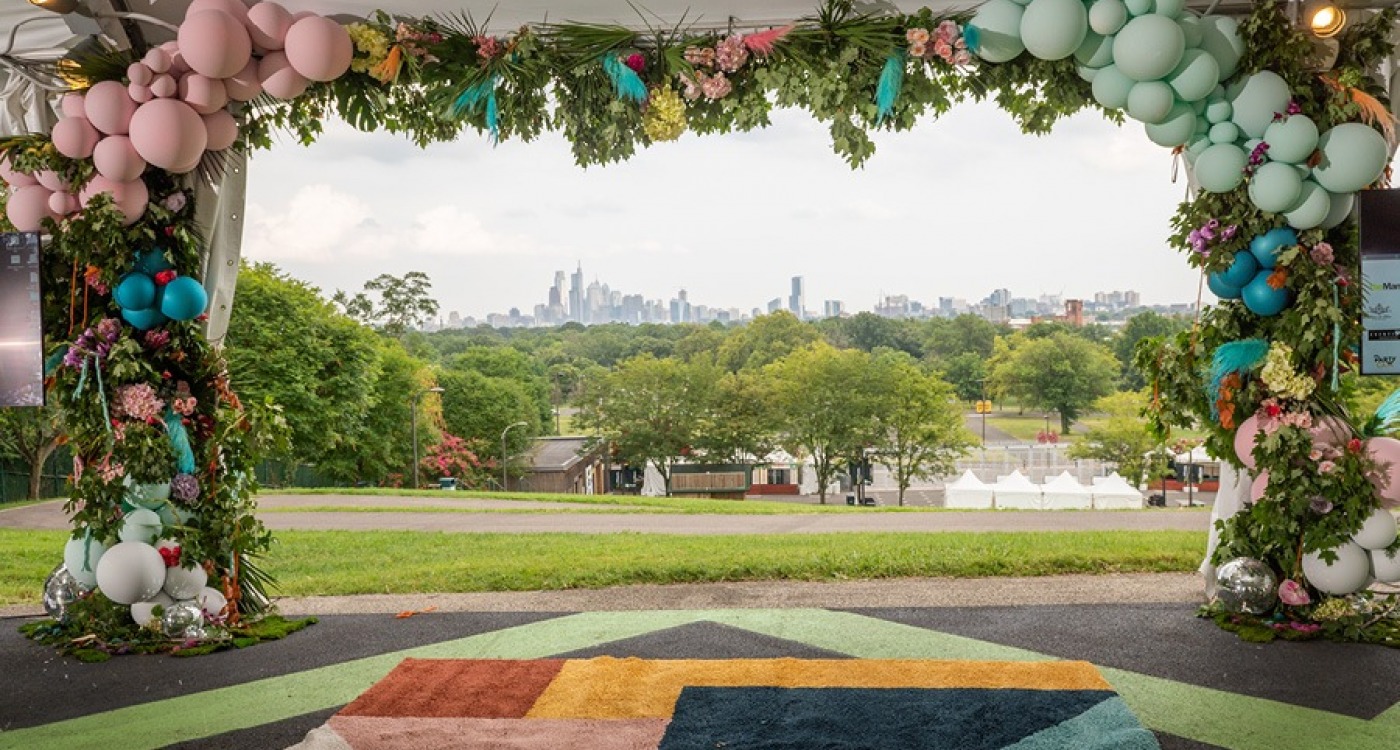 Philadelphia Wedding Magazine at the Mann Center