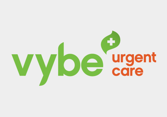 Vybe Urgent Care color logo