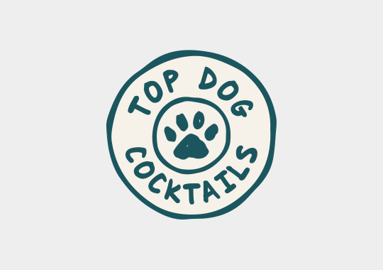 Top Dog Cocktails Logo Round