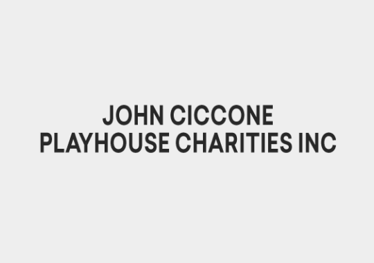 John Ciccone Playhouse Charities Inc
