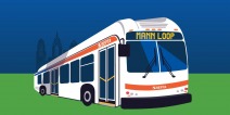 The Mann Septa bus
