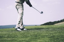 golf tournament stock photo